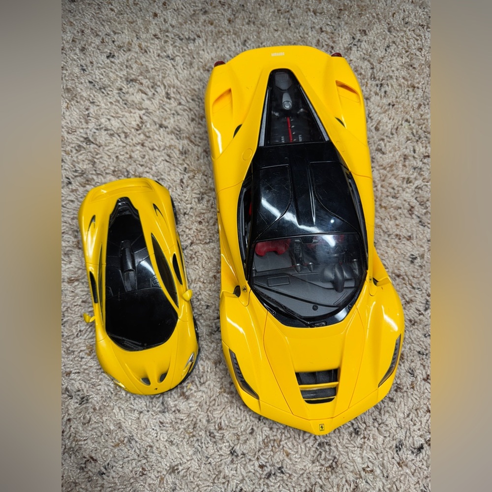 Rastar Ferrari 1/14 Scale Ferrari & McLaren P1  1/24 Sports Car Model Car toys